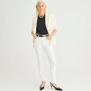 White toothpick J Crew Jeans